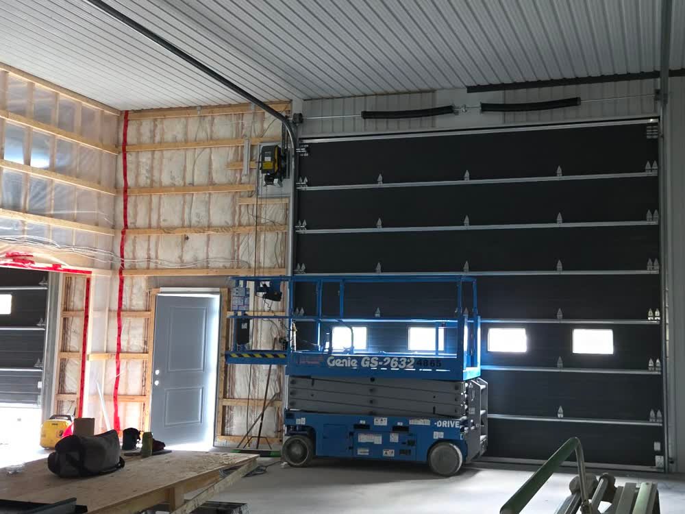 Travaux électriques sur un chantier